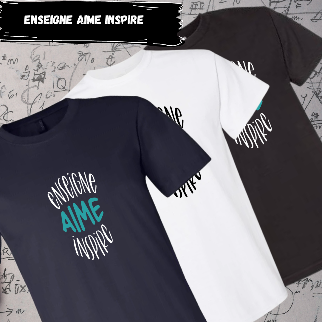 T-Shirt - Enseigne Aime Inspire