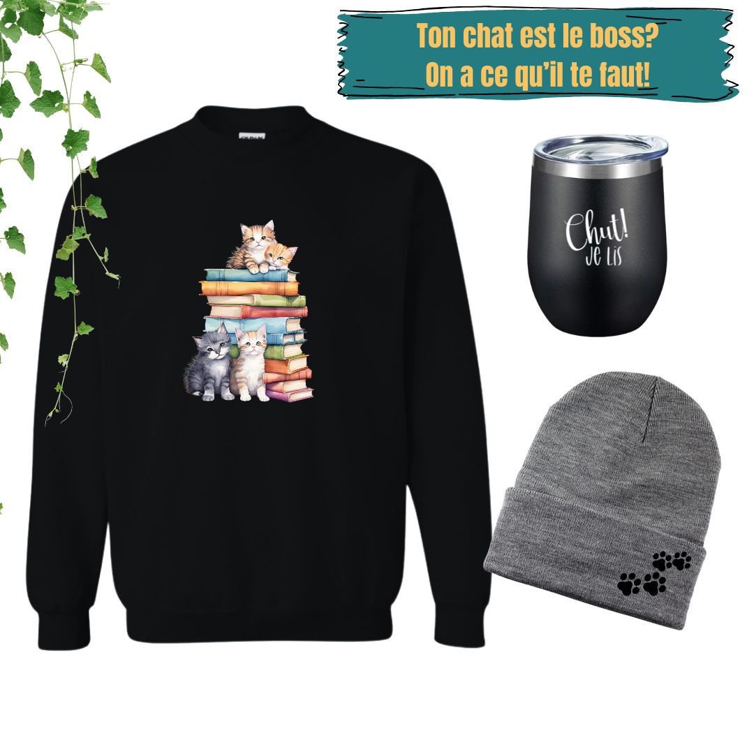 T-Shirt - Je t'aime GROS comme Chat!