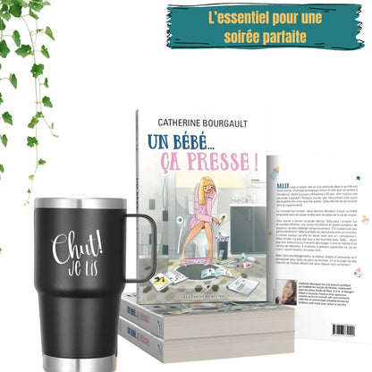 Hoodie Noir - La lecture ma passion 📚