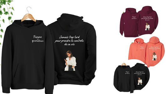 Coton ouaté | Femme en quarantaine