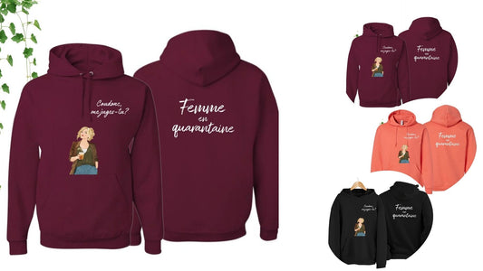 Coton ouaté | Femme en quarantaine