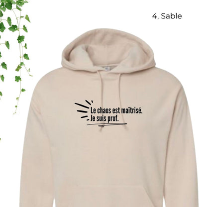 Coton ouaté | Le chaos est maîtrisé. Je suis prof
