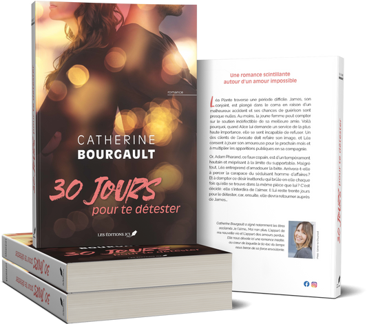 livre 30 jours pour te détester catherine bourgault
