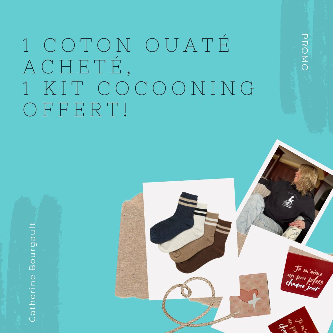 Coton ouaté - La lecture, c'est mon sport! 📚