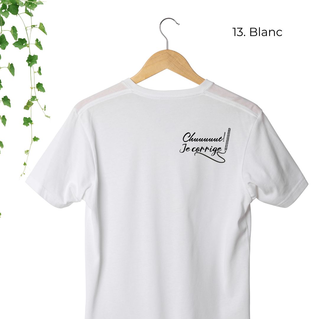 T-Shirt | Chuuuuut! Je corrige