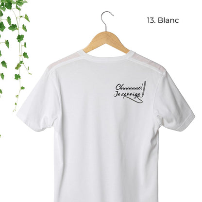 T-Shirt | Chuuuuut! Je corrige