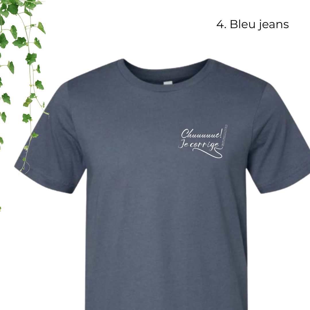 T-Shirt | Chuuuuut! Je corrige