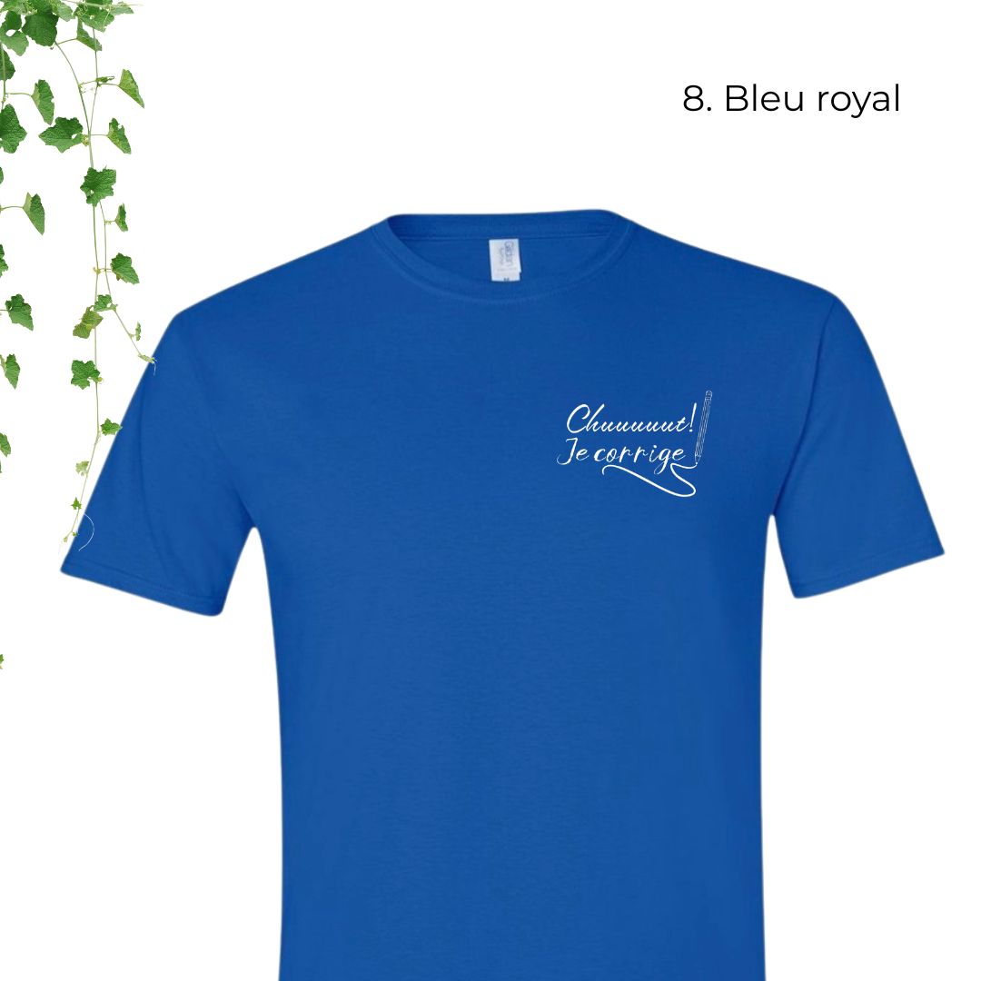 T-Shirt | Chuuuuut! Je corrige