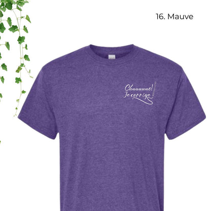 T-Shirt | Chuuuuut! Je corrige