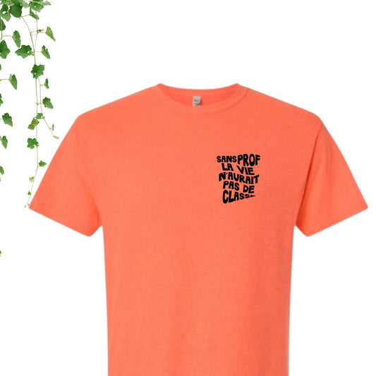 T-Shirt | Sans prof, la vie n'aurait pas de classe