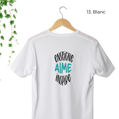 T-Shirt | Enseigne Aime Inspire