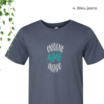 T-Shirt | Enseigne Aime Inspire
