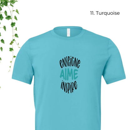 T-Shirt | Enseigne Aime Inspire
