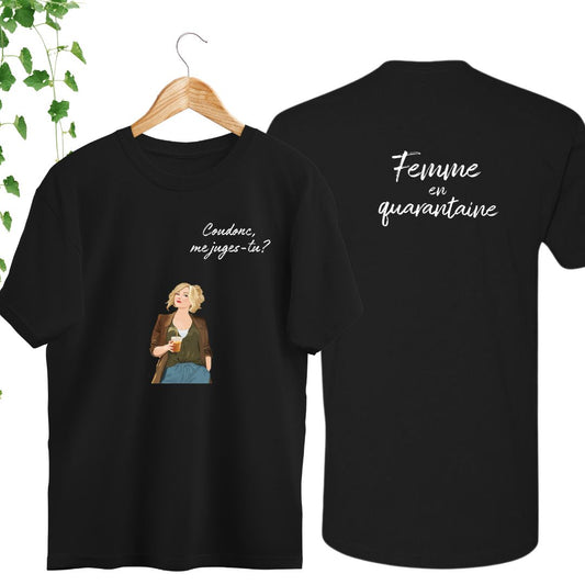 T-Shirt | Femme en quarantaine
