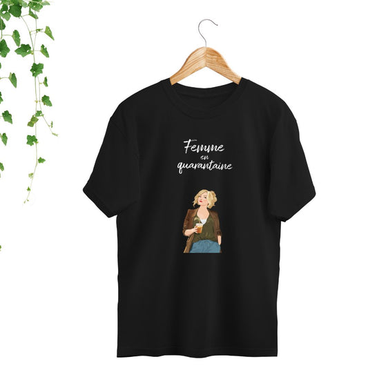 T-Shirt | Femme en quarantaine