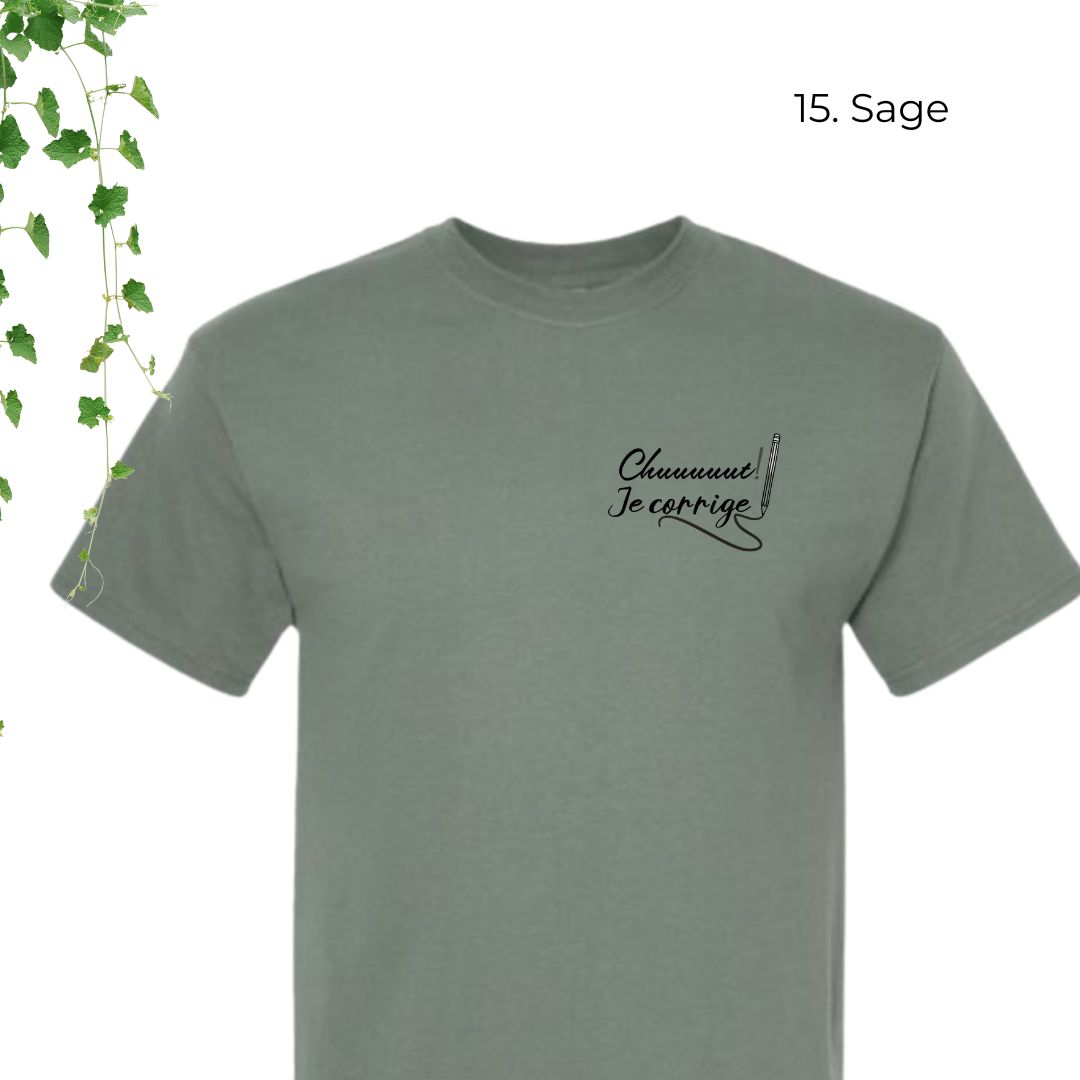 T-Shirt | Chuuuuut! Je corrige