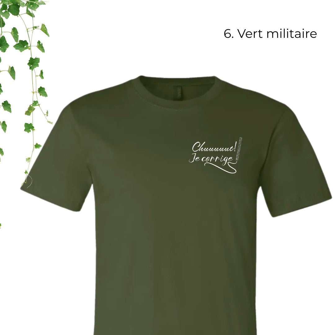 T-Shirt | Chuuuuut! Je corrige