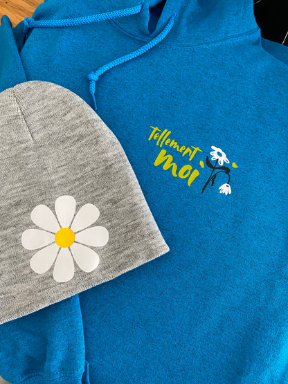 Hoodie Tellement Moi - Fais ajouter une date importante au poignet