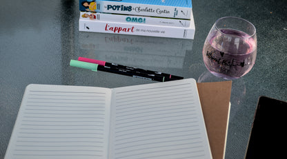 Carnet de notes - Attention! Femme en SPM